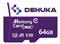 Tarjeta Dehuka de Memoria Micro SD 64GB